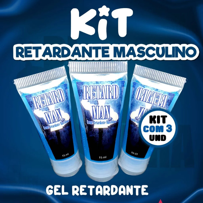 Kit Gel Retardante de Ejaculação
