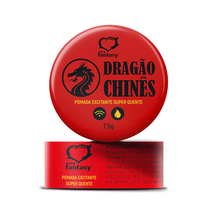 Lubrificante Sexshop Dragão Chinês Pomada Japonesa