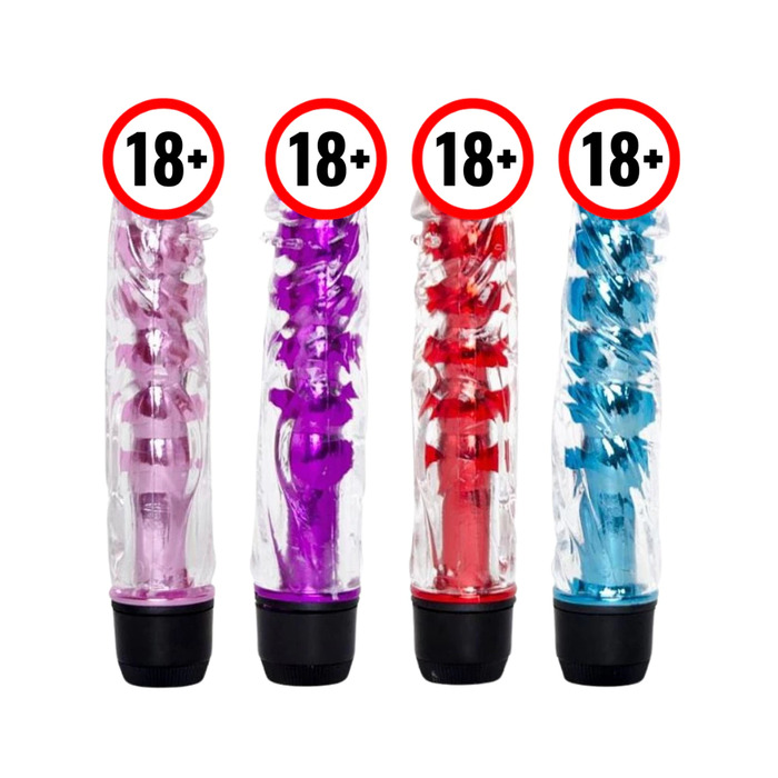 Vibrador Feminino de Silicone com Capa Texturizada