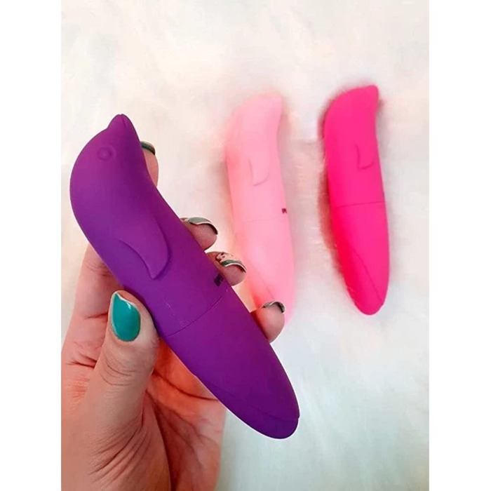 Vibrador Feminino Golfinho Estimulador de Clitóris Ponto G