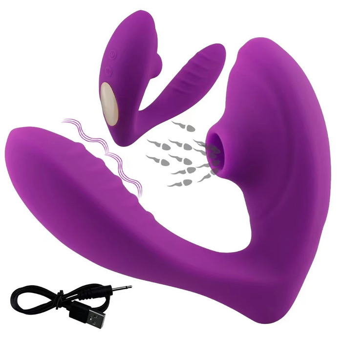 Vibrador Estimulador Sucção 10 modos